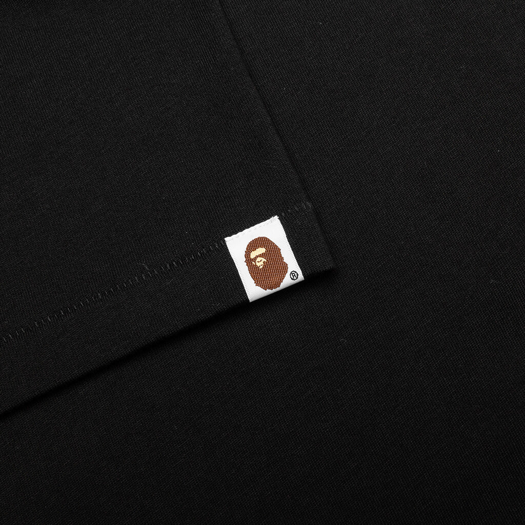 Logo Relaxed Fit Tee - Black - Image 5