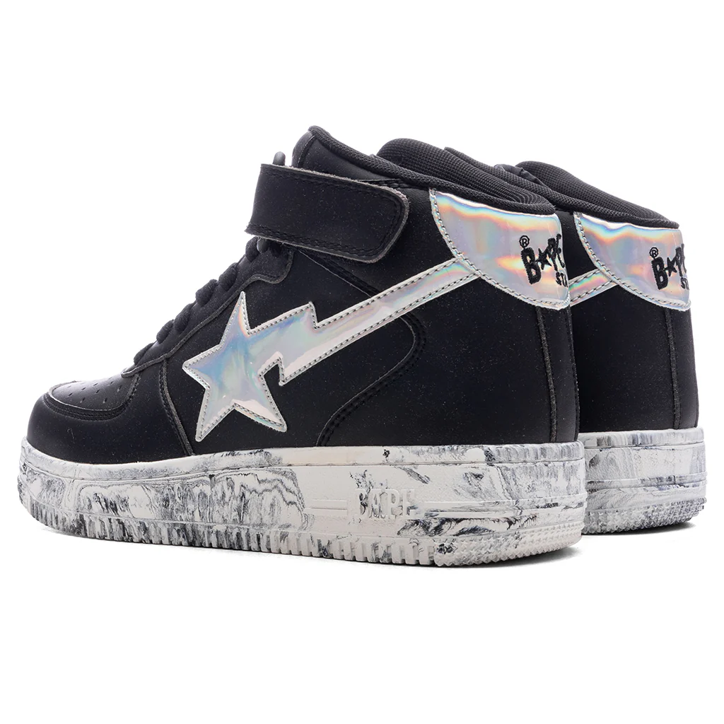 Marble Bape STA Mid M1 - Black - Image 3