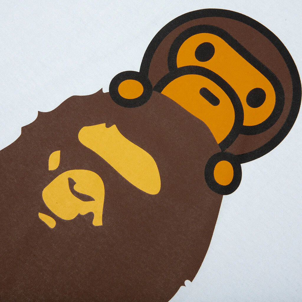 Milo On Ape Head Tee - Sax - Image 3