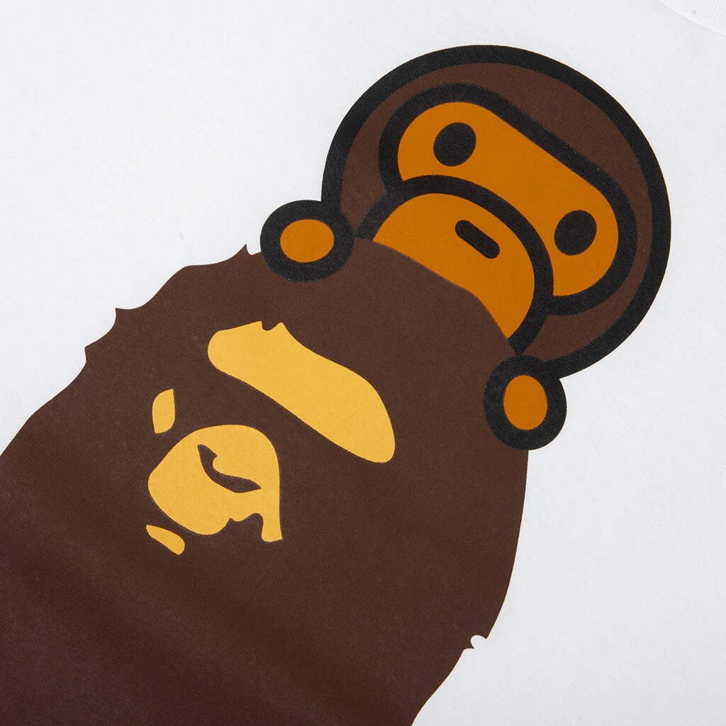 Milo On Ape Head Tee - White - Image 3