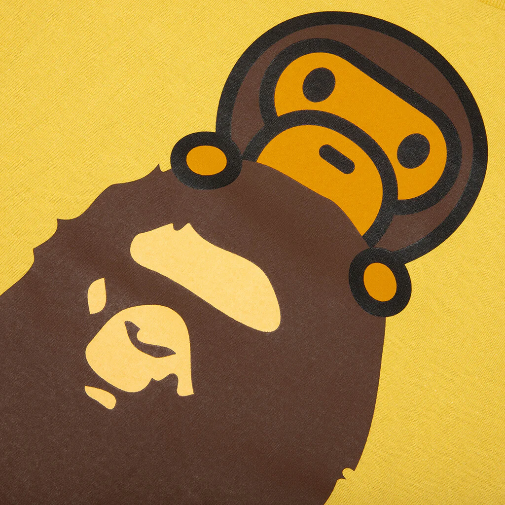 Milo On Ape Head Tee - Yellow - Image 3