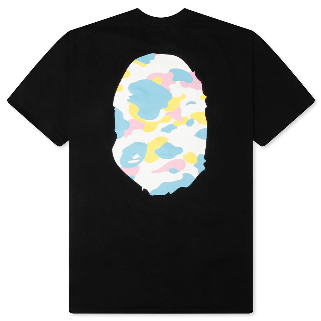 New Multi Camo Big Ape Head Tee - Black - Image 2