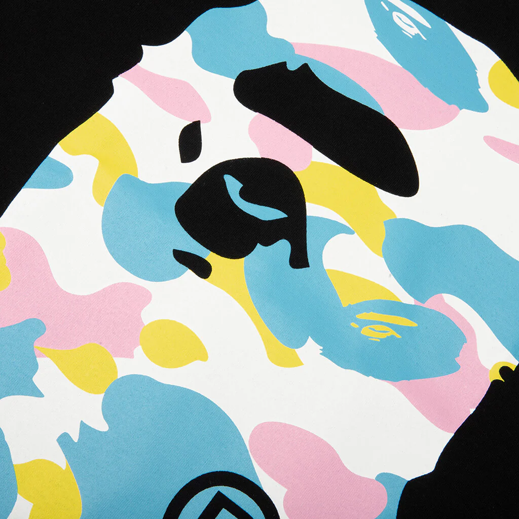 New Multi Camo Big Ape Head Tee - Black - Image 3