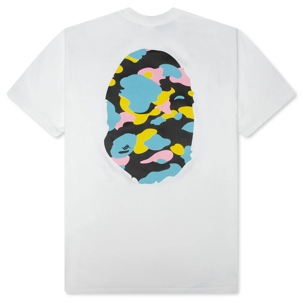 New Multi Camo Big Ape Head Tee - White - Image 2