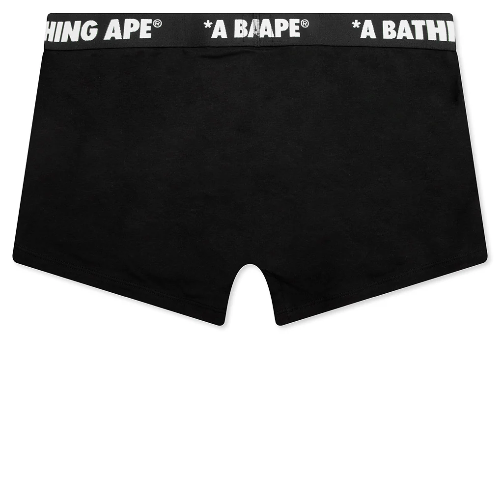 One Point Trunks - Black - Image 2