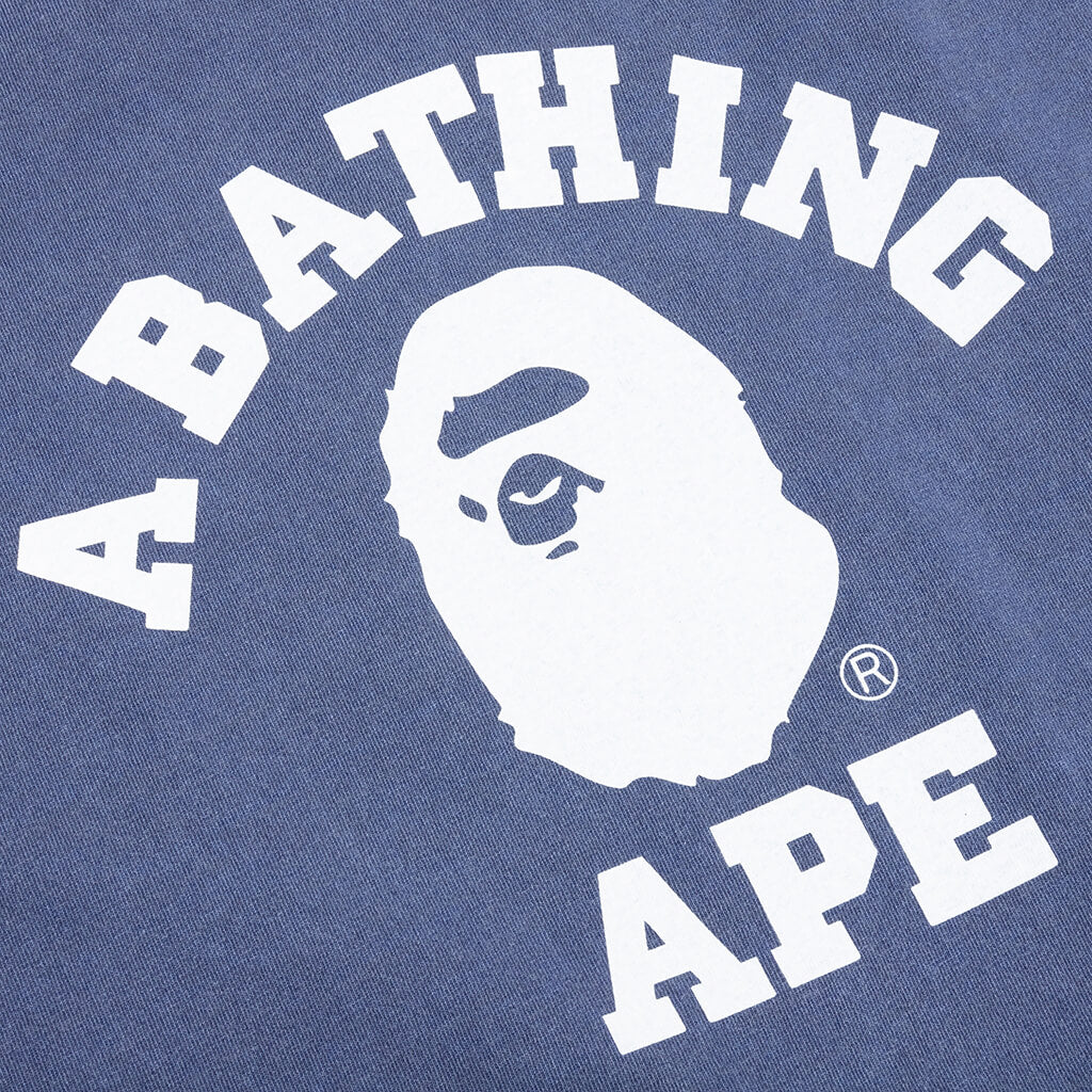 Overdye College L/S Tee - Navy - Image 3