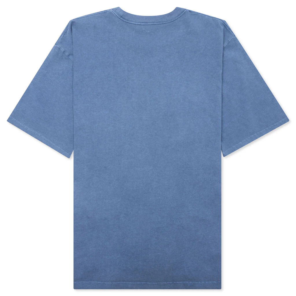 Pigment Dyed College Relaxed Fit Tee - Navy - Image 2