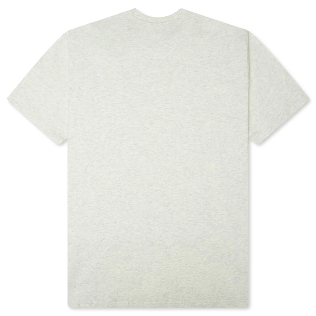 Rhinestone College Relaxed Fit Tee - Gray - Image 2