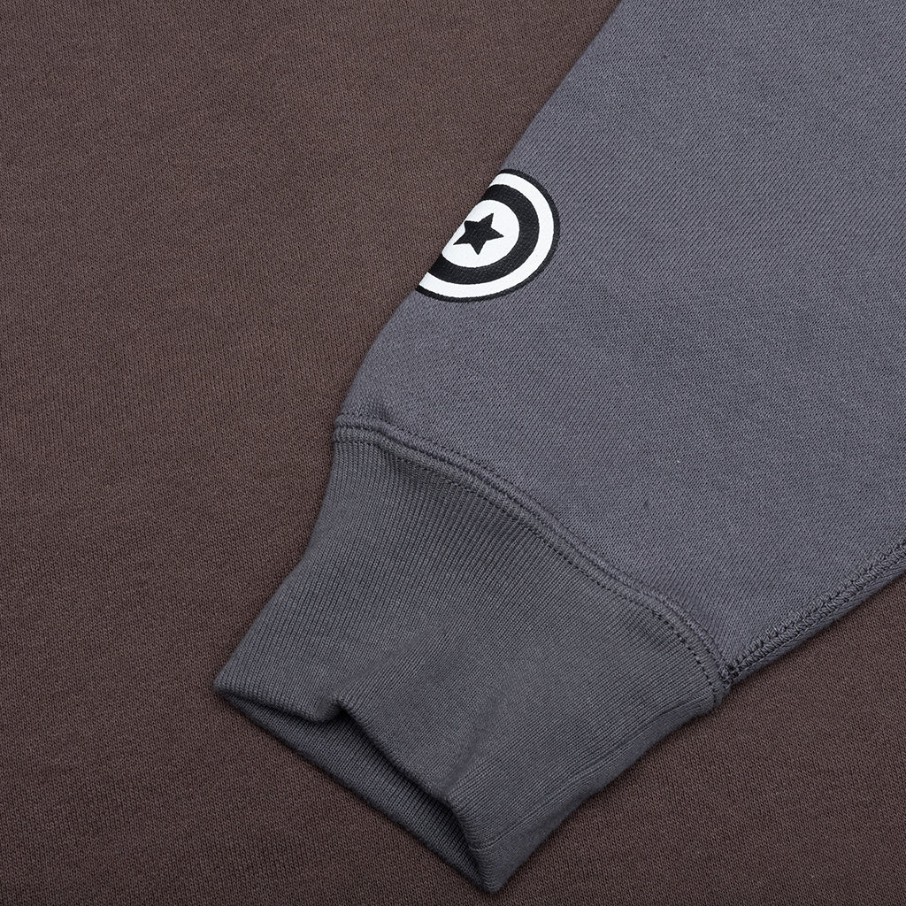 Shark Full Zip Hoodie #2 - Beige - Image 4