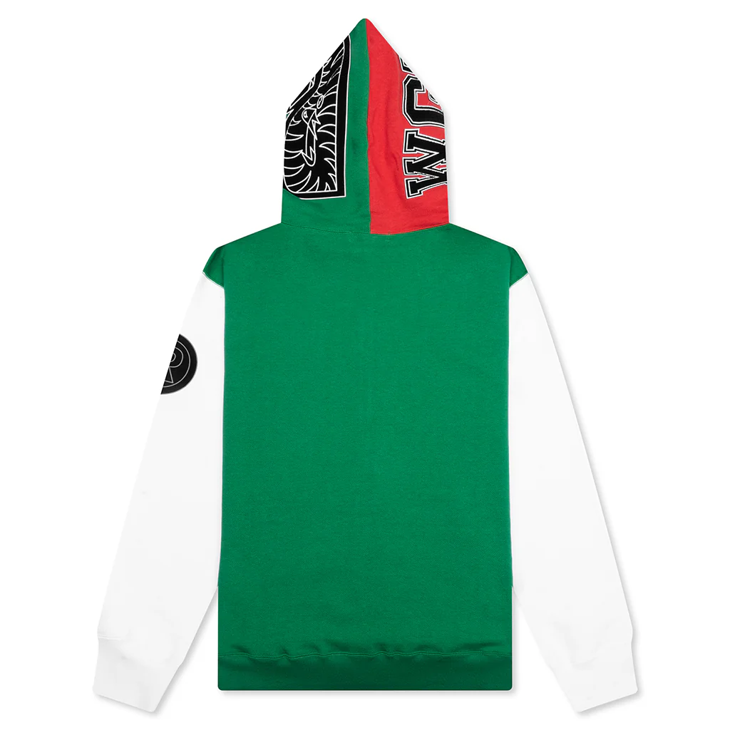 Shark Full Zip Hoodie Italy - Green - Image 2