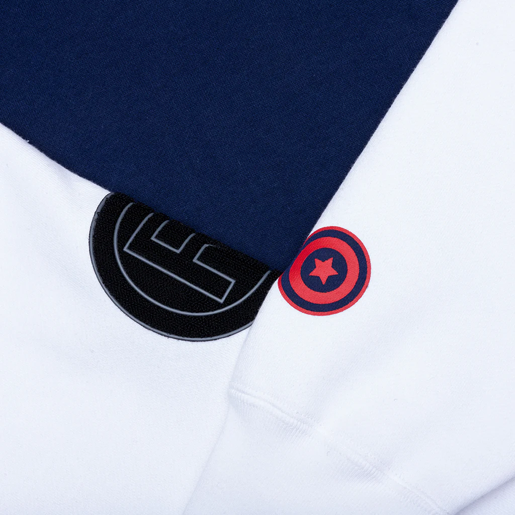 Shark Full Zip Hoodie UK - Navy - Image 5