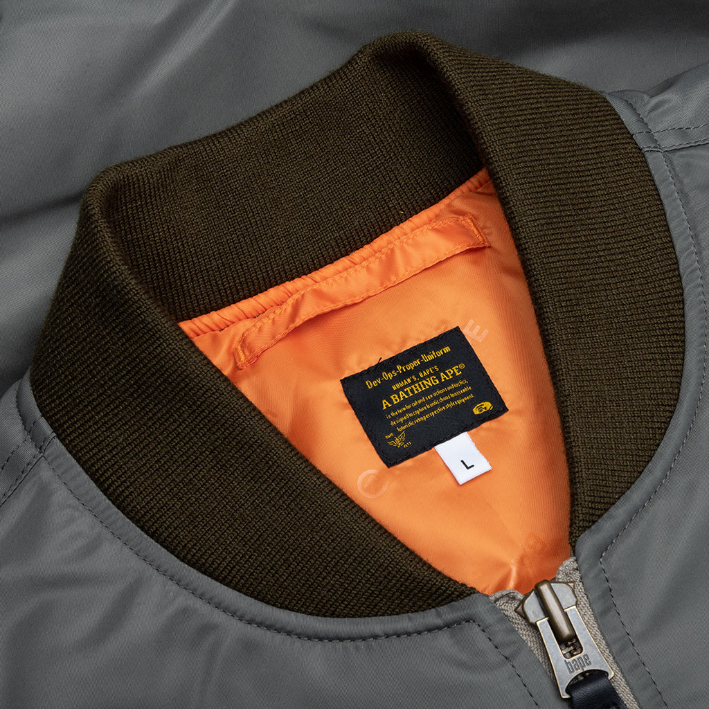 Shark Ma-1 - Olive Drab - Image 4