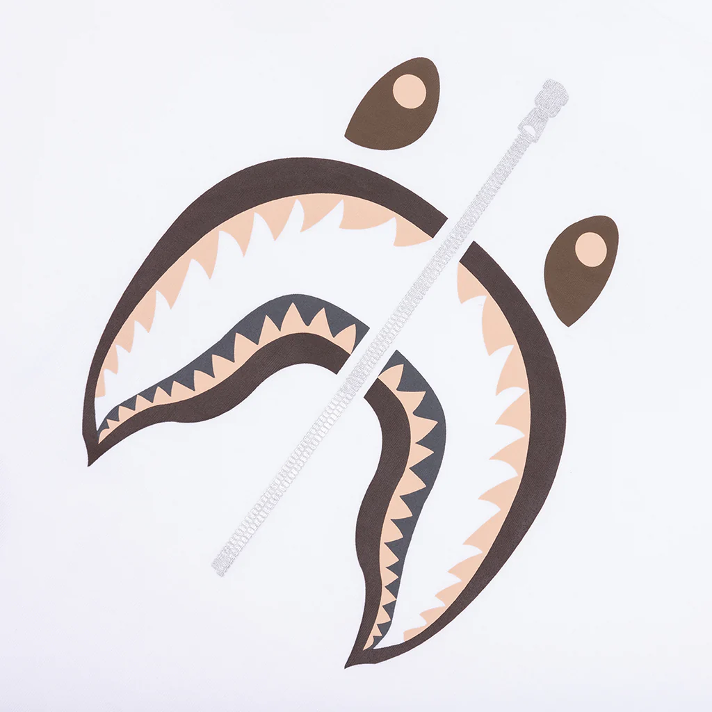 Shark Tee #2 - White - Image 3