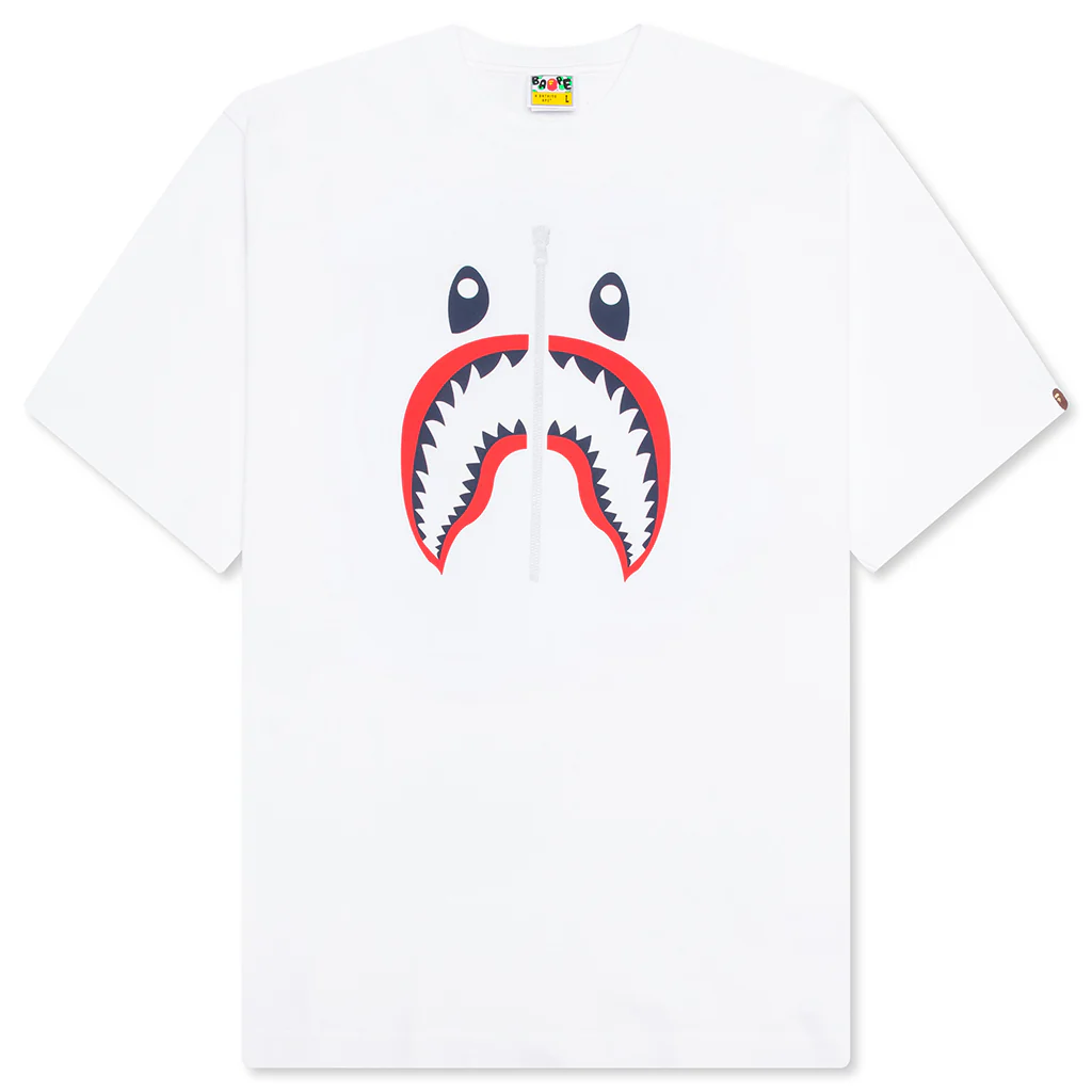 Shark Tee France - White