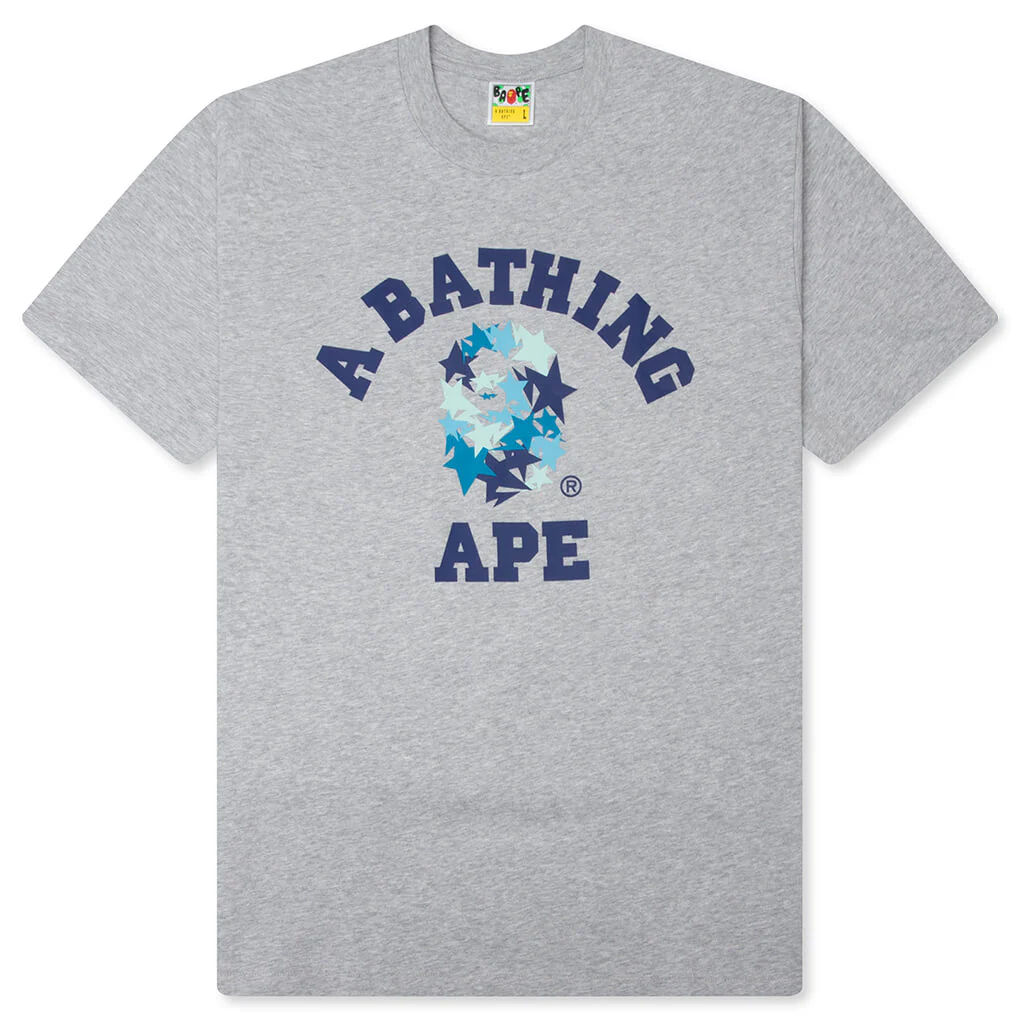 STA College Relaxed Fit Tee - Gray