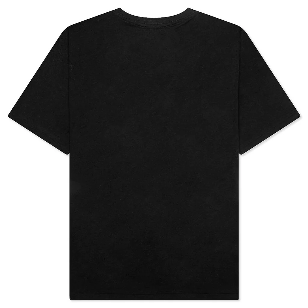 Tie Dye College Tee - Black/Beige - Image 2