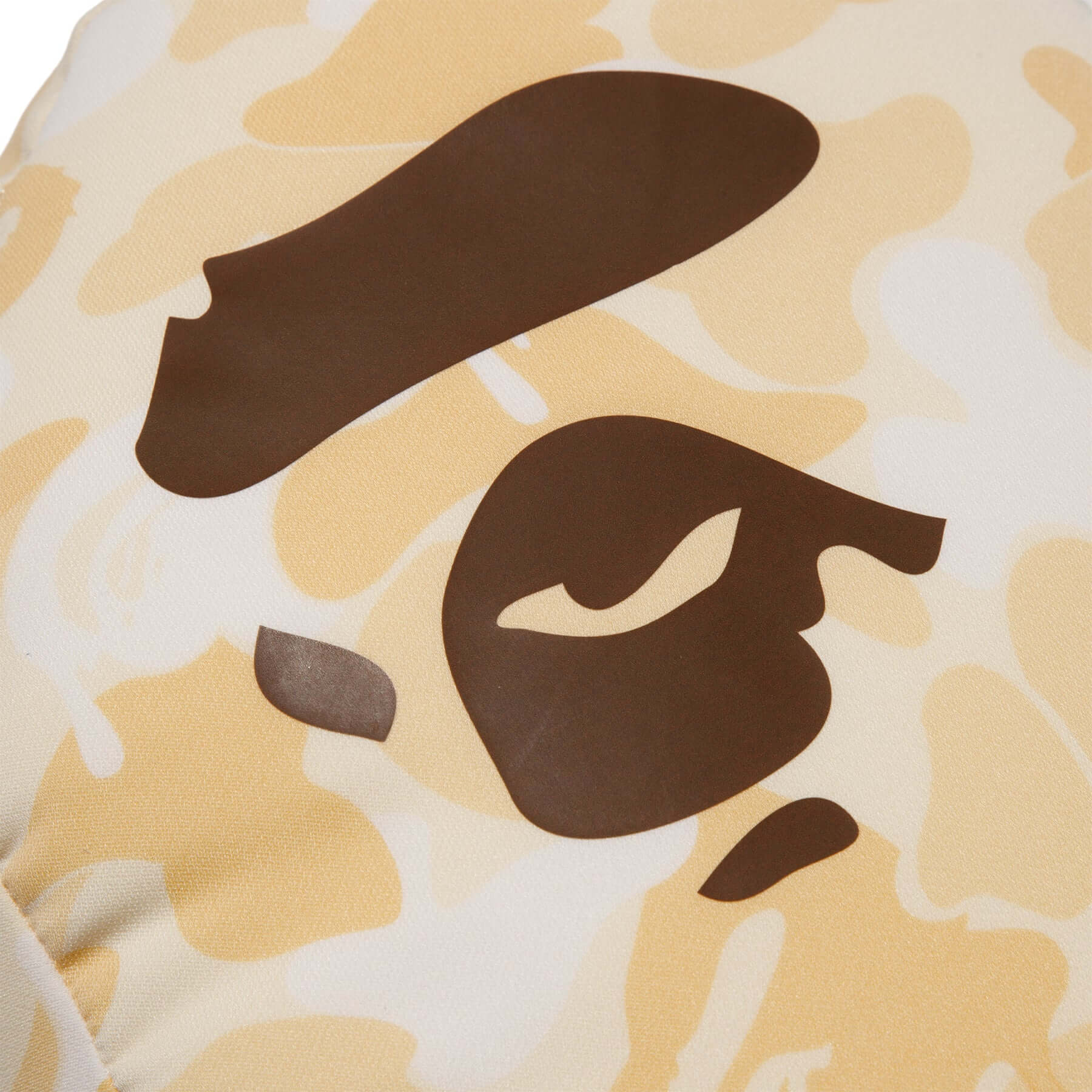 Valentine Chocolate Camo Ape Head Cushion - Ivory - Image 3