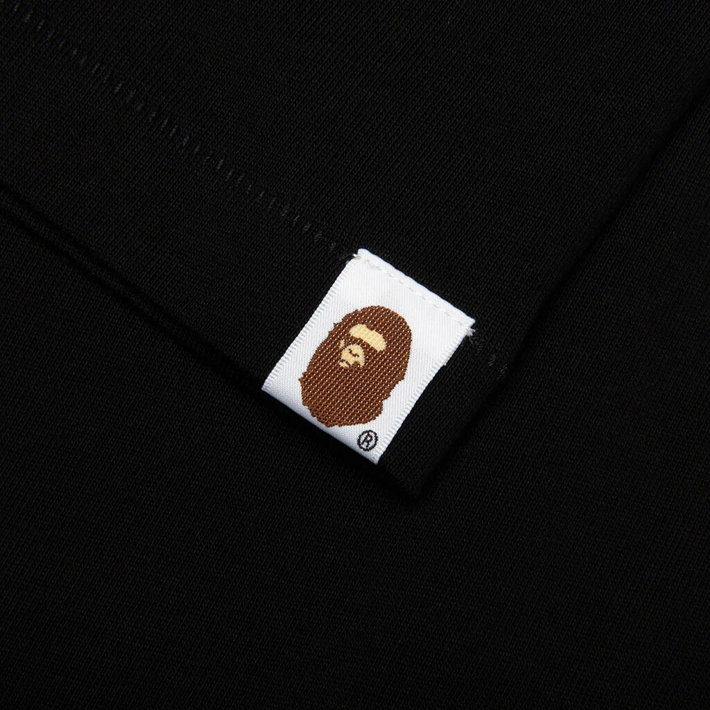 Wild Leopard Pattern Ape Head Relaxed Fit Tee - Black - Image 4