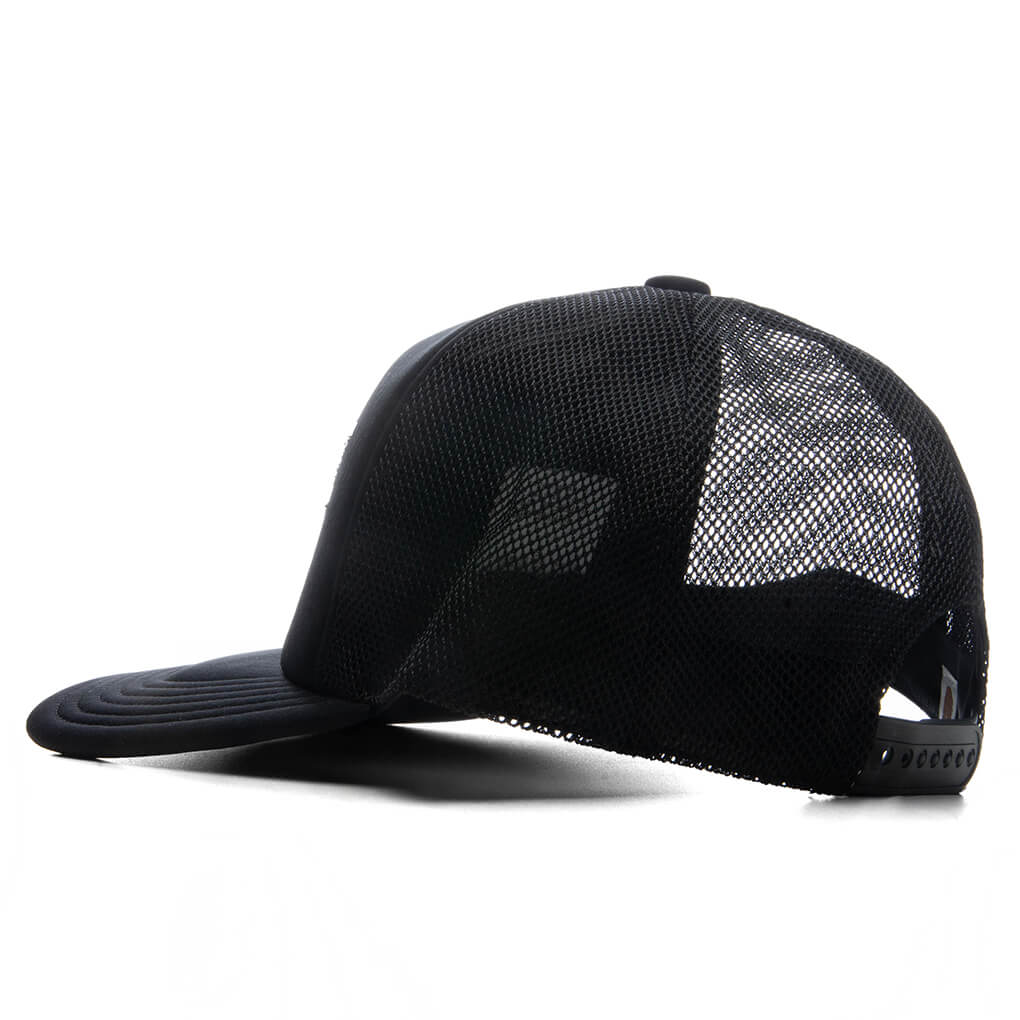 Women's Crystal Stone Bape STA Logo Mesh Cap - Black - Image 4