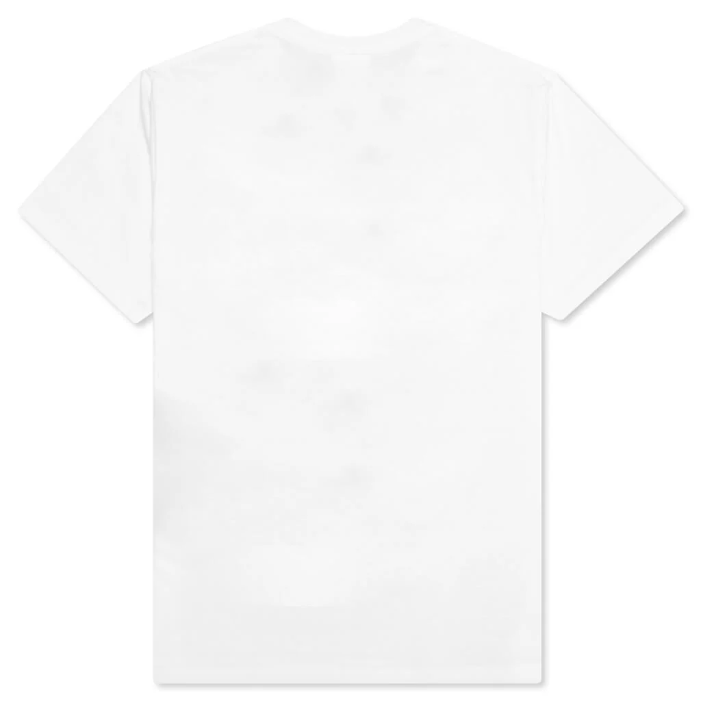 Woodland Camo Busy Works Tee - White - Image 2
