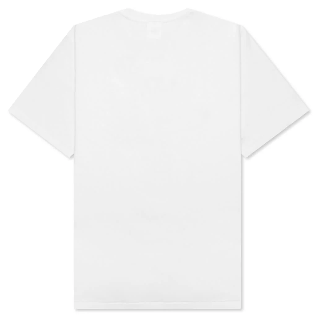 ABC Camo By Bathing Ape Tee - White/Blue - Image 2
