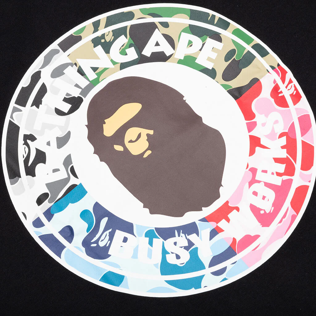 Abc Camo Crazy Busy Works Tee - Black - Image 3