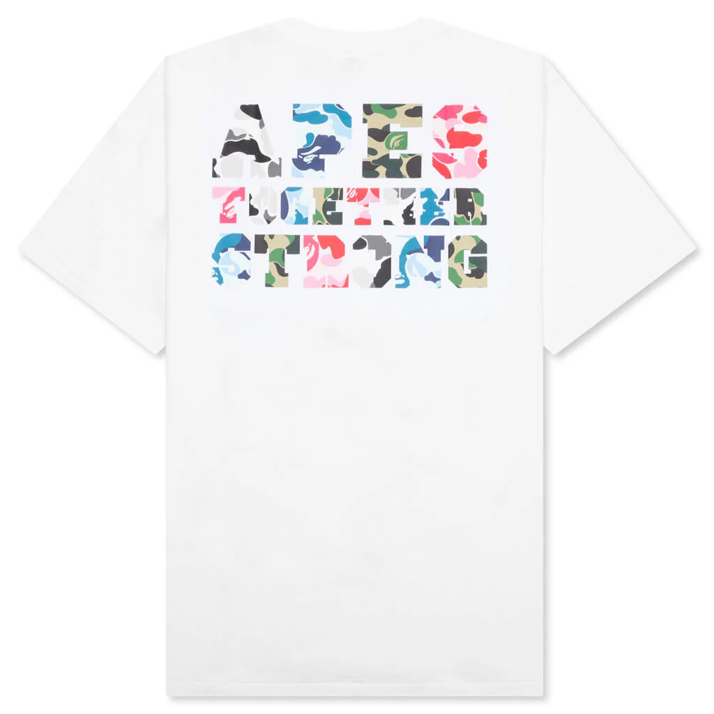 ABC Camo Crazy College ATS Tee - White - Image 2