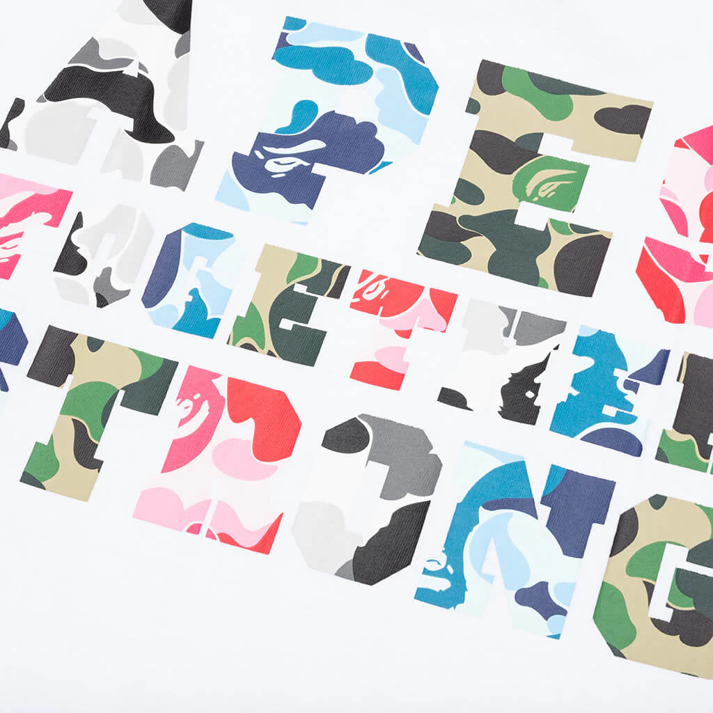ABC Camo Crazy College ATS Tee - White - Image 5