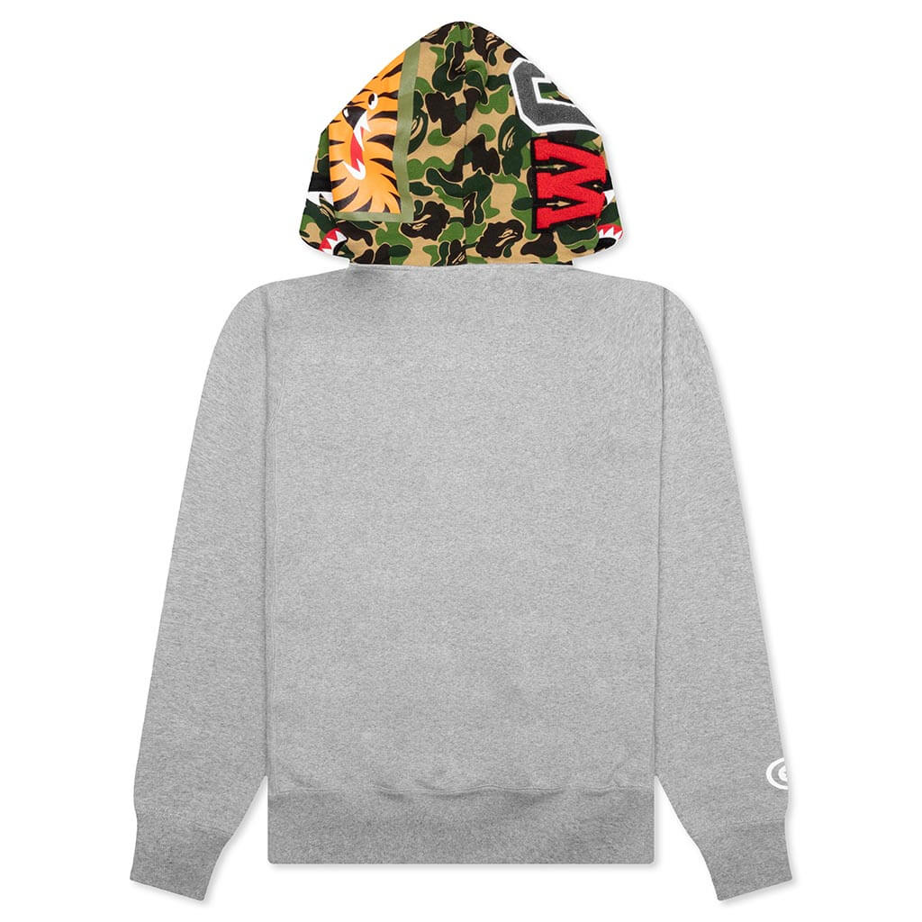 Abc Camo Shark Pullover Hoodie - Gray - Image 2