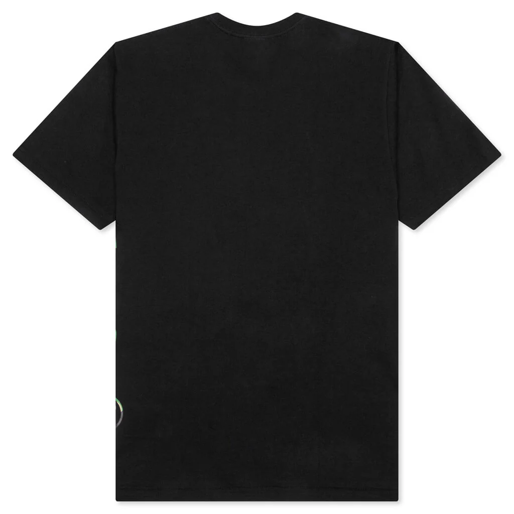 Abc Camo Side Big Ape Head Tee - Black/Green - Image 2