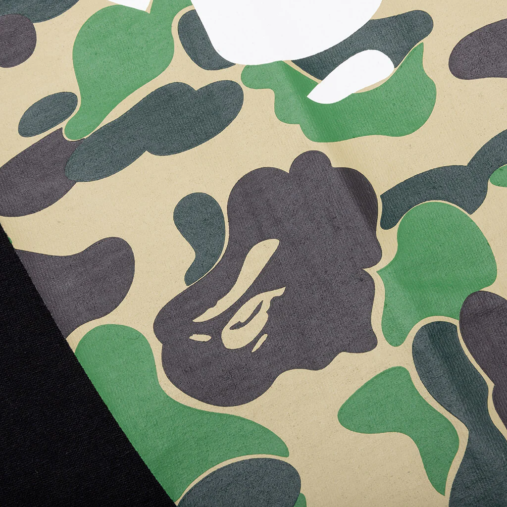 Abc Camo Side Big Ape Head Tee - Black/Green - Image 3