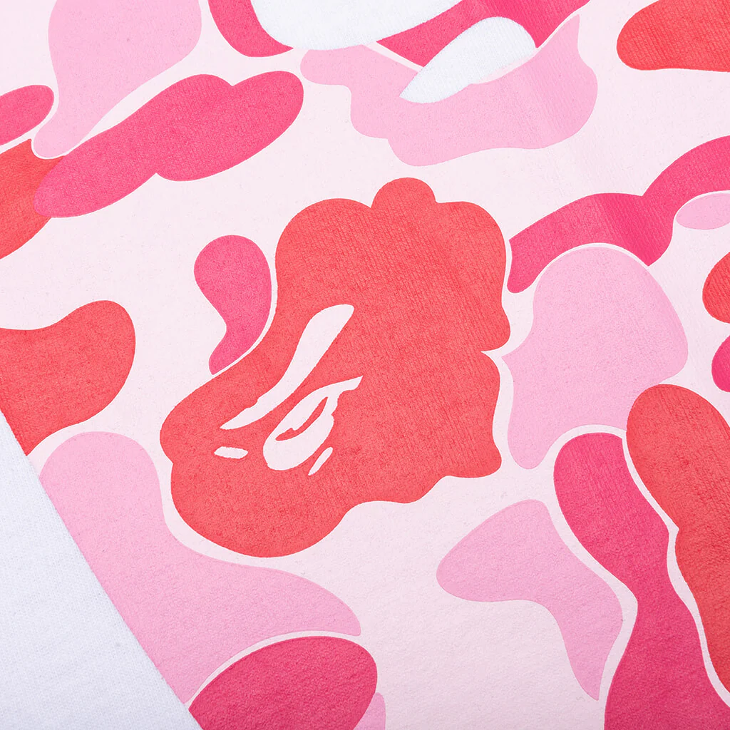 Abc Camo Side Big Ape Head Tee - White/Pink - Image 3