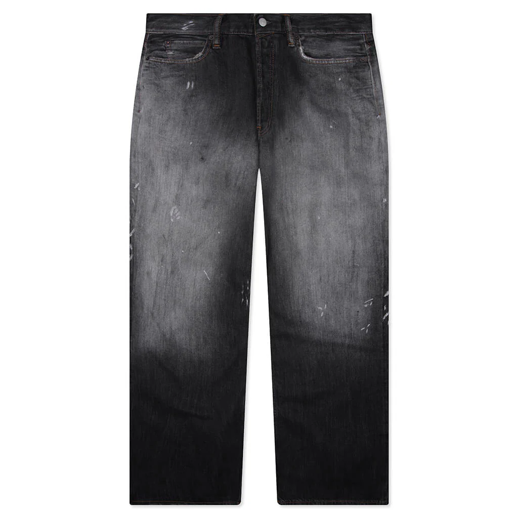 1981 U Black Trafalgar Loose Fit Jeans - Black