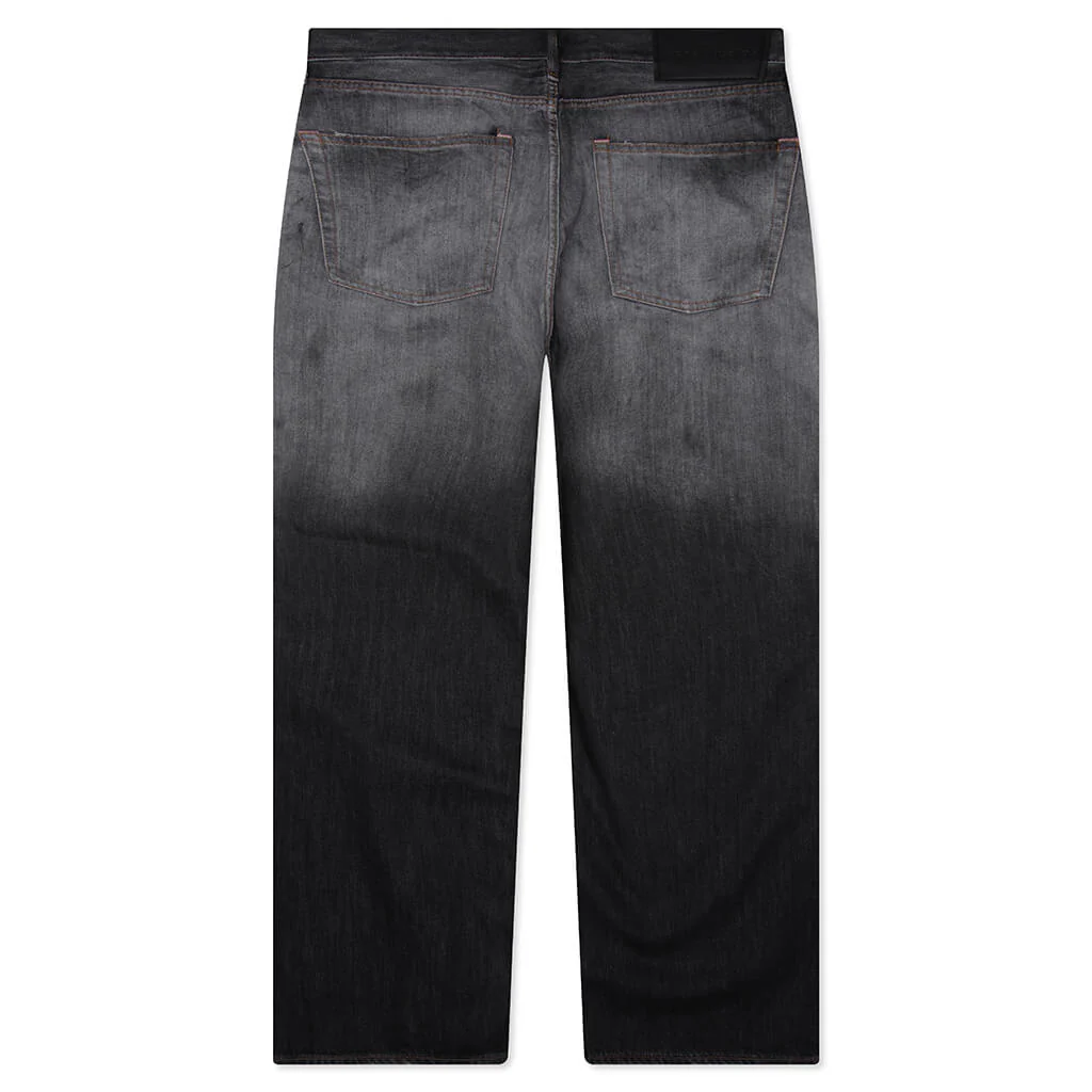 1981 U Black Trafalgar Loose Fit Jeans - Black - Image 2