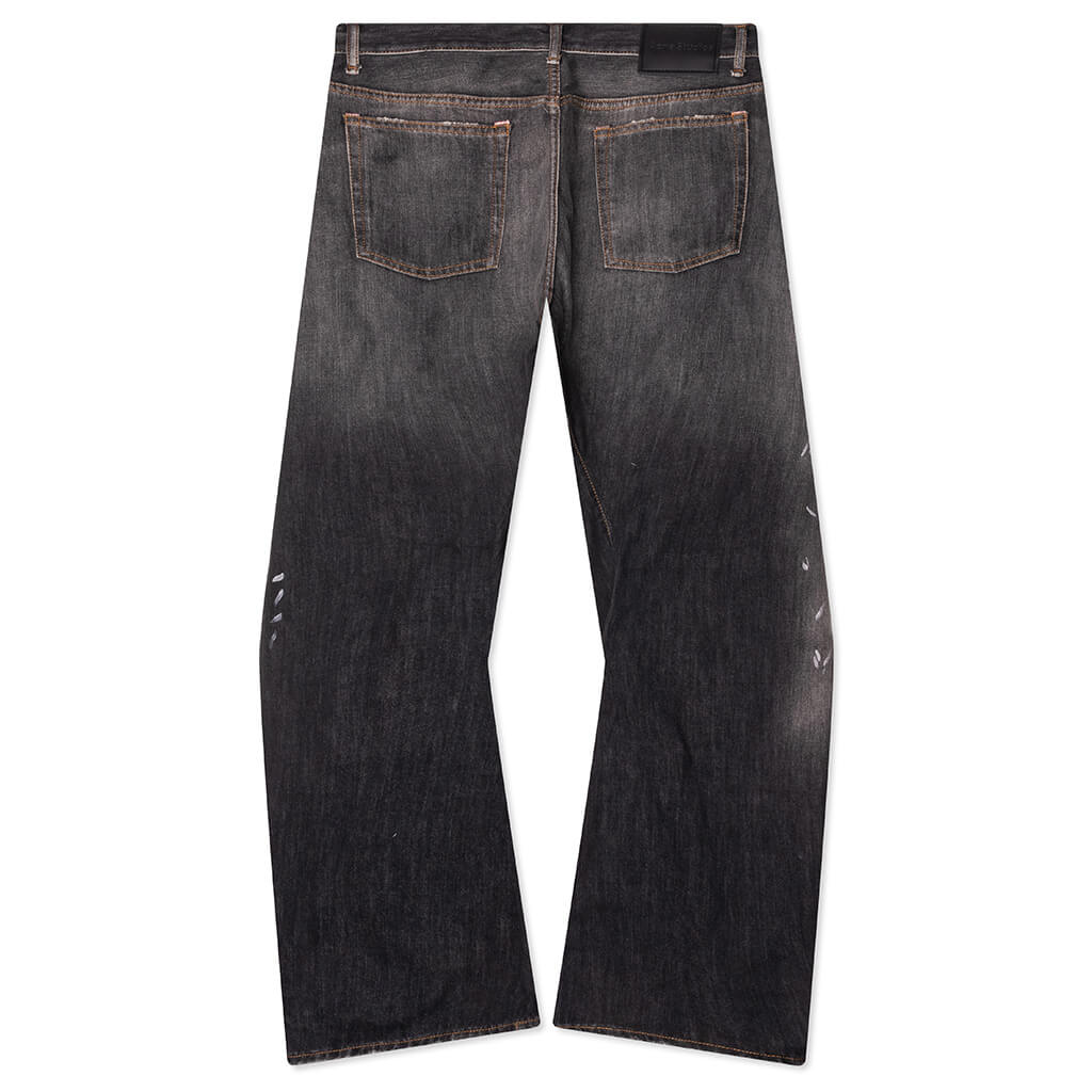 2006M Black Trafalgar Loose Fit Jeans - Black - Image 2