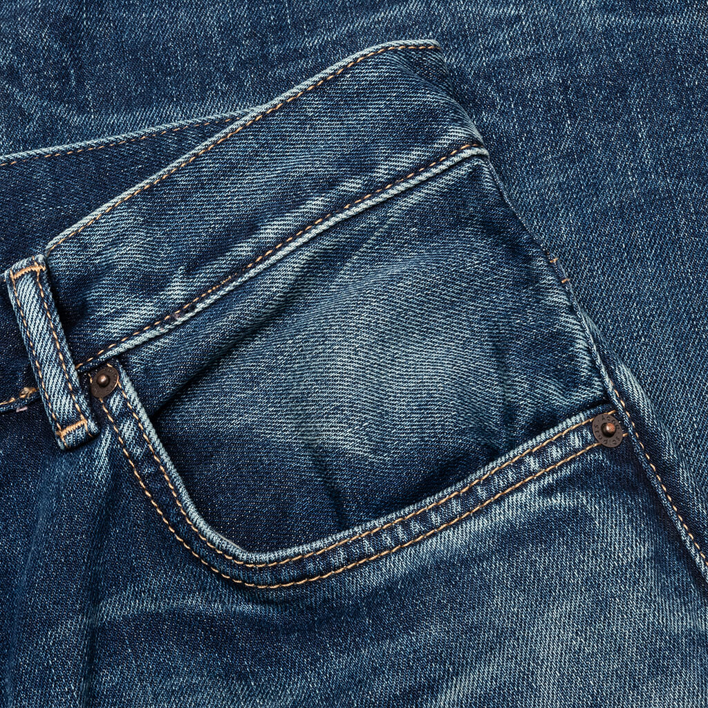 Loose Fit Jeans 2021M - Mid Blue - Image 4