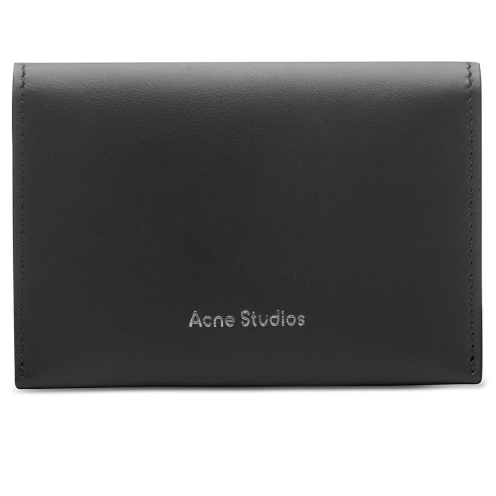 Folded Card Holder - Black