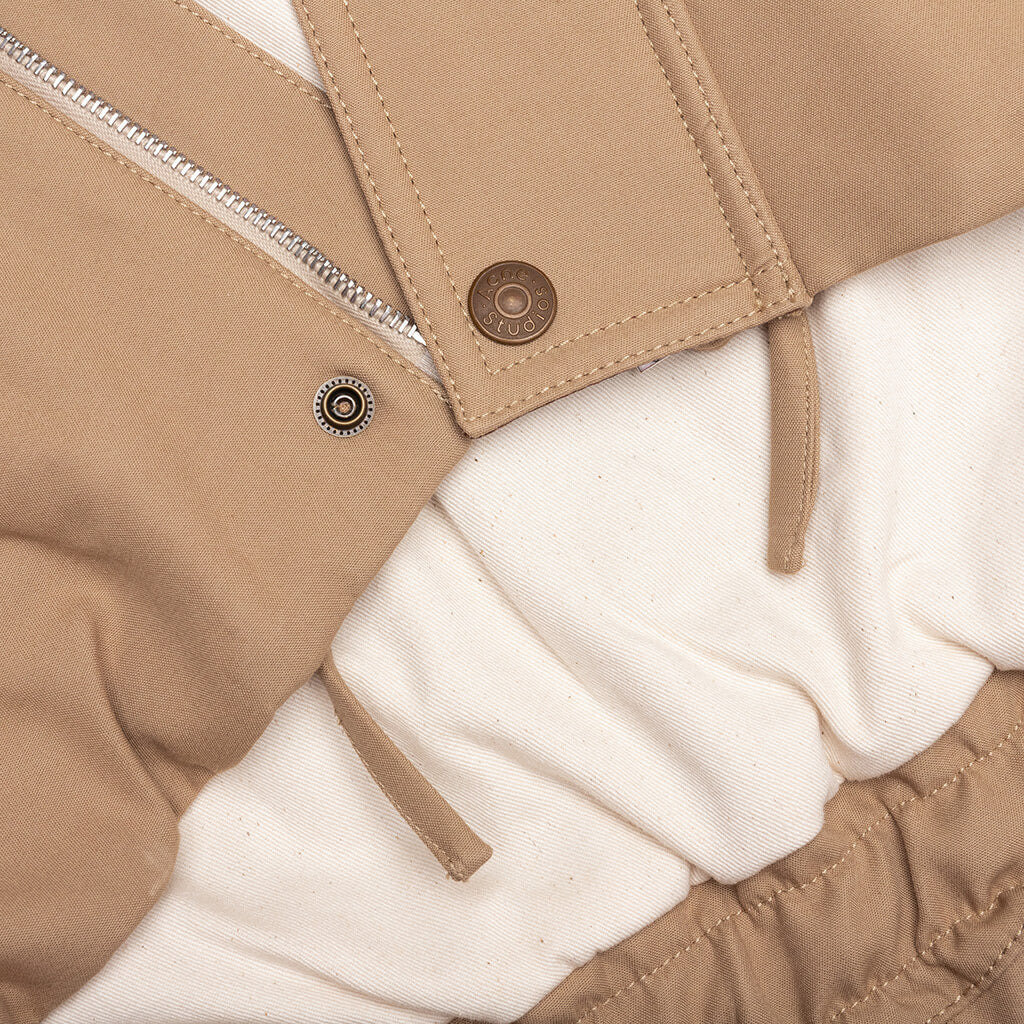 Twill Jacket - Khaki Beige - Image 4