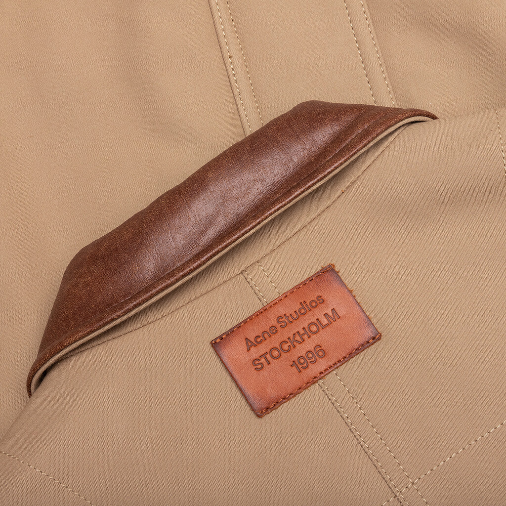 Twill Jacket - Khaki Beige - Image 5