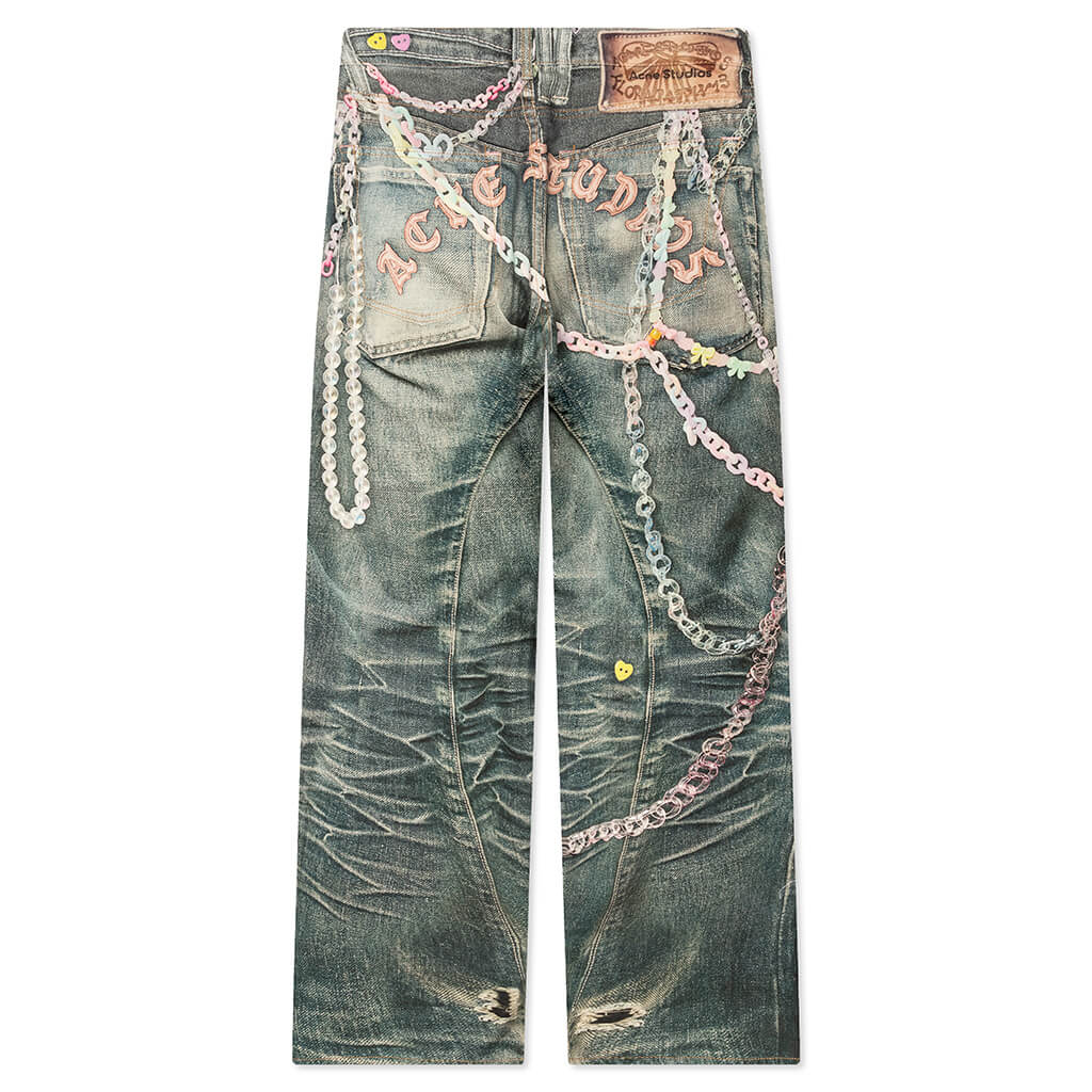 1981M Baggy Fit Jeans Fn-Mn-Trou001101 - Mid Blue - Image 2