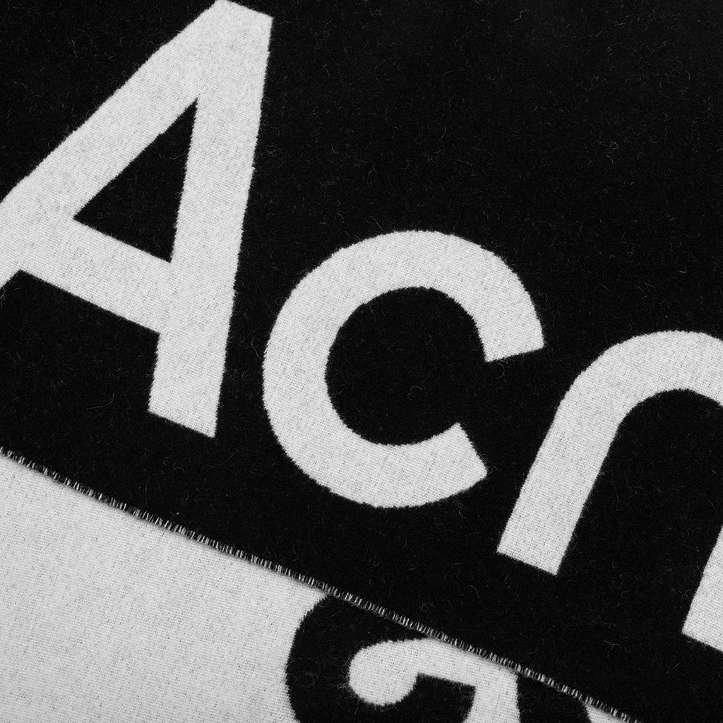 Logo Jacquard Scarf - Black/White - Image 2