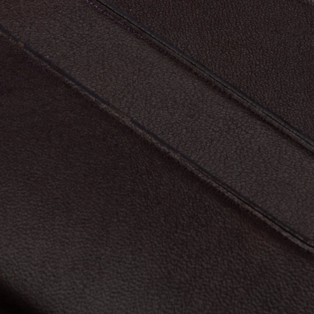 Slim Leather Card Holder Fn-Ux-Slgs000287 - Dark Brown - Image 4