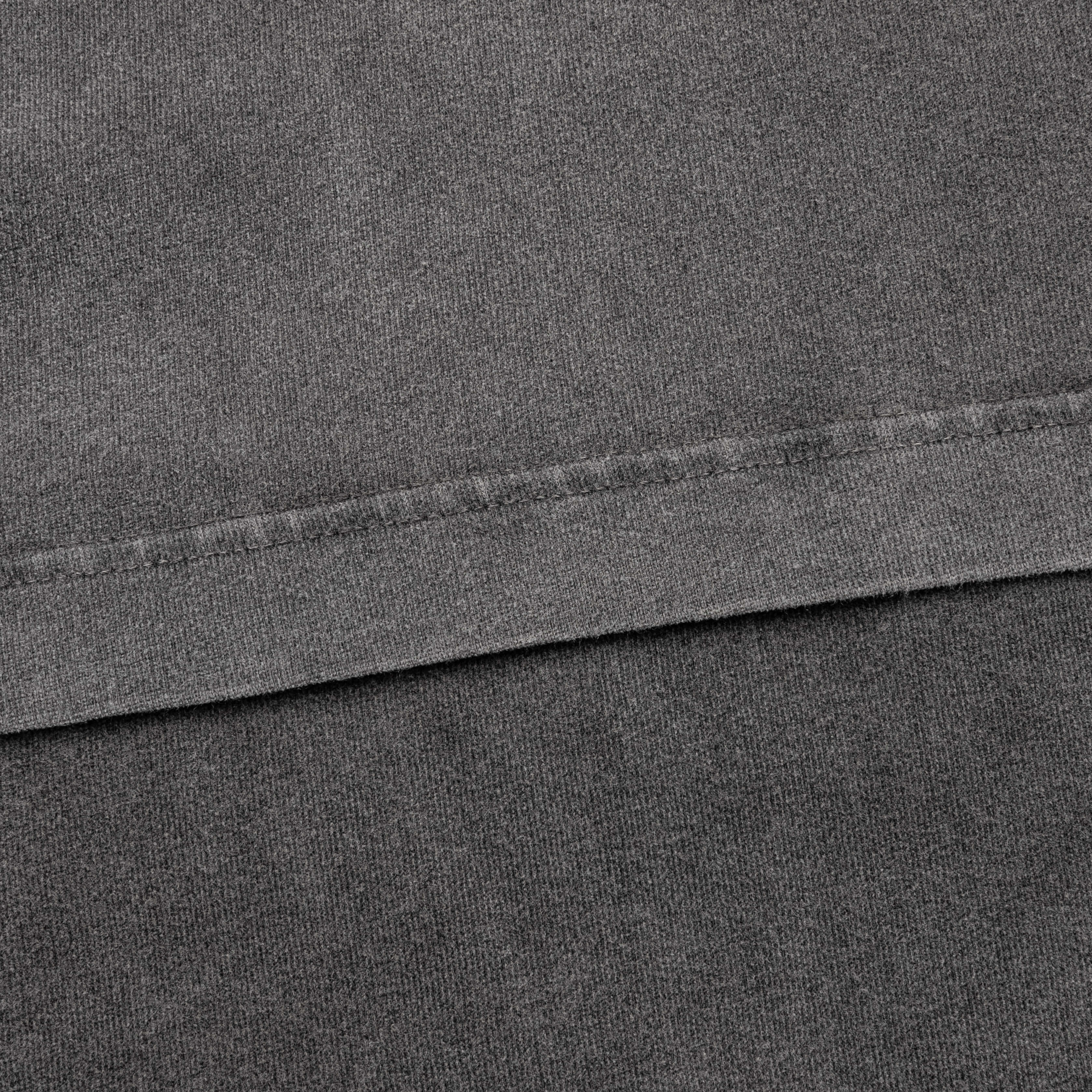 Garment Dyed Crew Neck T-Shirt Fn-Ux-Tshi000018 - Faded Black - Image 4