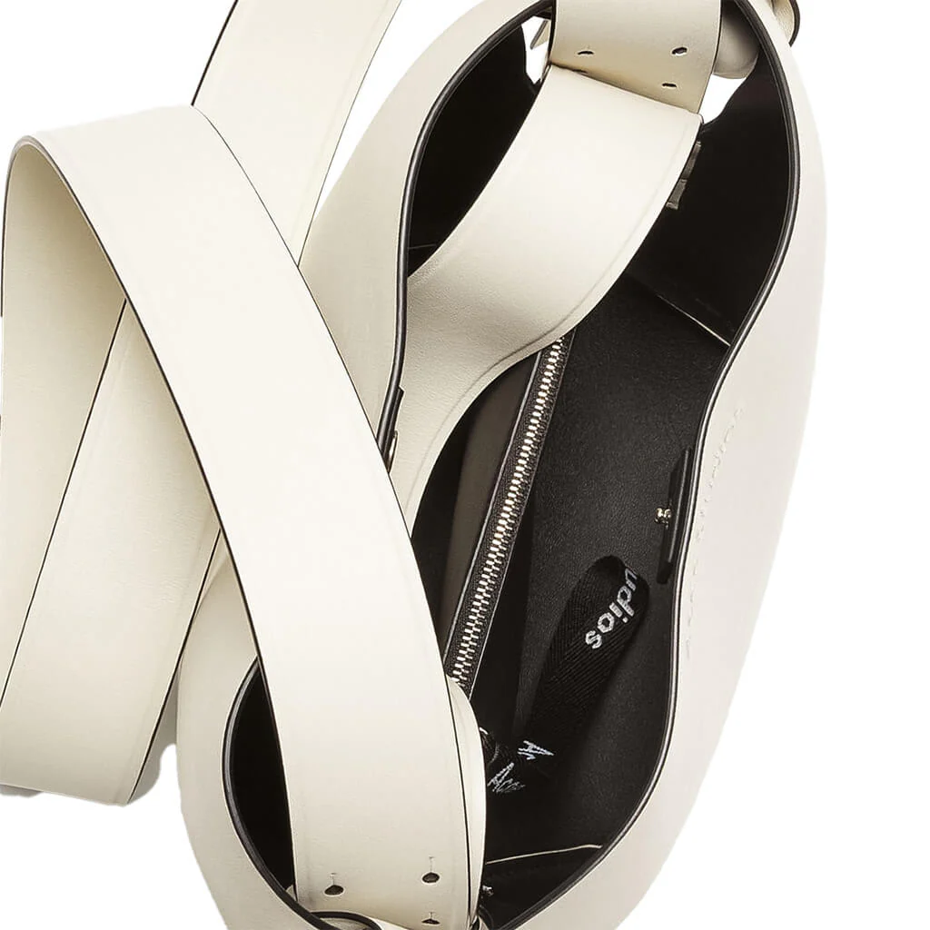 Musubi Mini Shoulder Bag - White/Black - Image 2