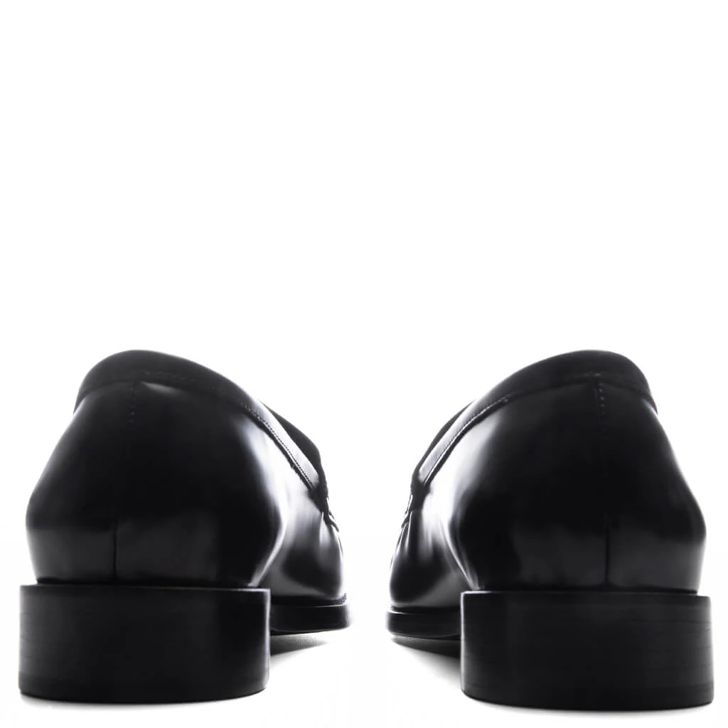 Leather Loafers - Black - Image 4