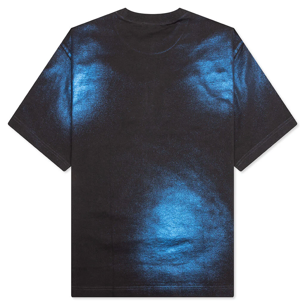 Logo T-Shirt - Blue/Khaki - Image 2