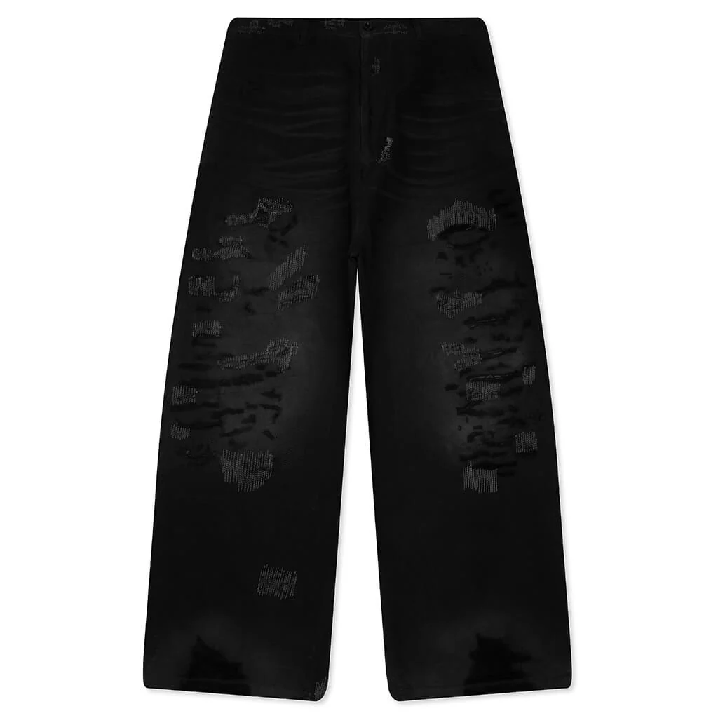 Mended Trousers - Black