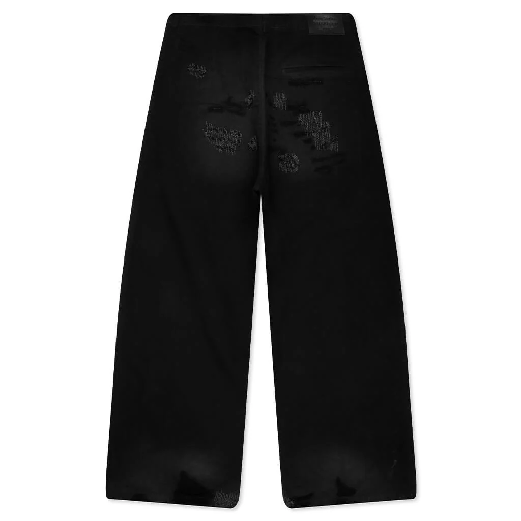 Mended Trousers - Black - Image 2