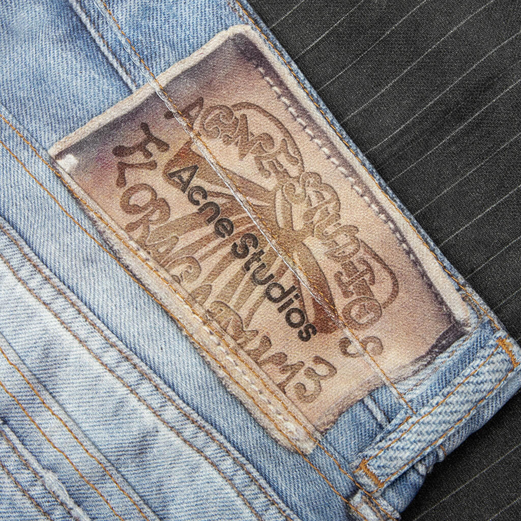 1981 Trompe L'oeil Jeans - Blue/Black - Image 5