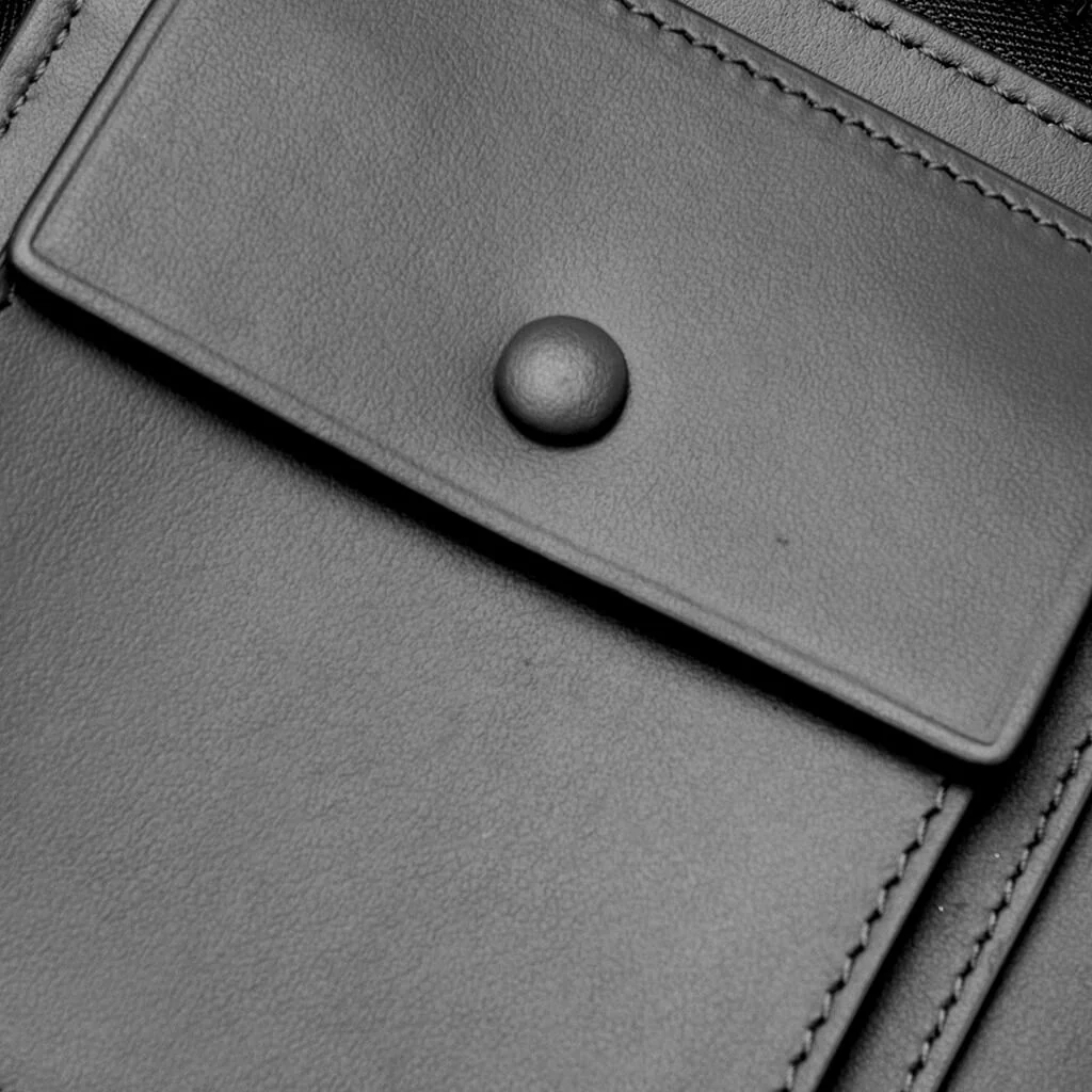 Zipped Wallet - Black - Image 3